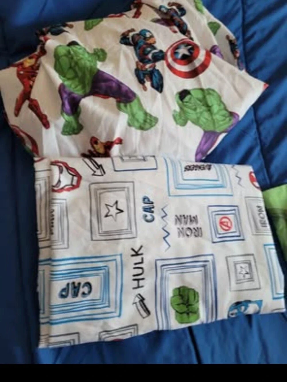 Marvel Avengers Twin Comforter Set And Curtains